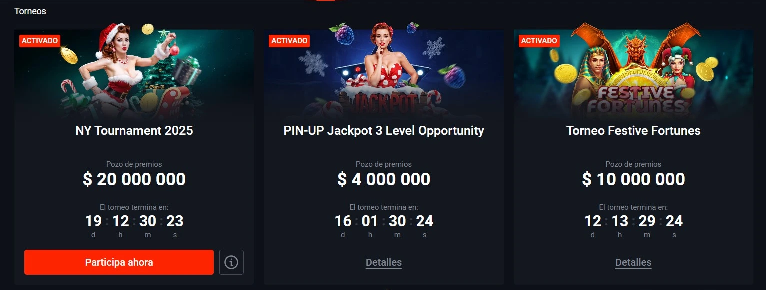 Pin Up Casino Promociones